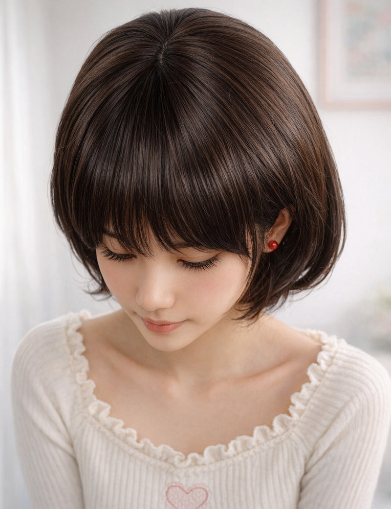 Wigs2you W-1032 耐熱商品 | 毛先がちょっぴり内巻き | 可愛いショートスタイルです | 元気な印象にしてくれます