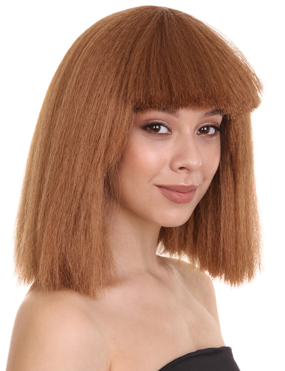 Wigs2you ハロウィンパーティープレミアムレディース H-1518 美しいルックを手に入れよう!ポップスターライトブラウンウィッグ