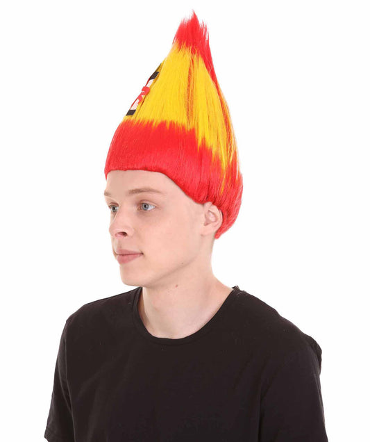 ハロウィーンパーティープレミアムメンズH-3764 スペイン トロールウィッグ