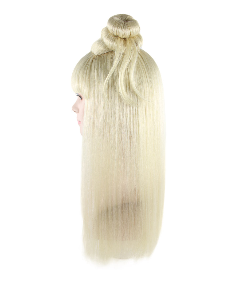 Wigs2you ハロウィン パーティー プレミアム レディース H-1215 快適なフィット感のブロンド アジアン プリンセス ウィッグ