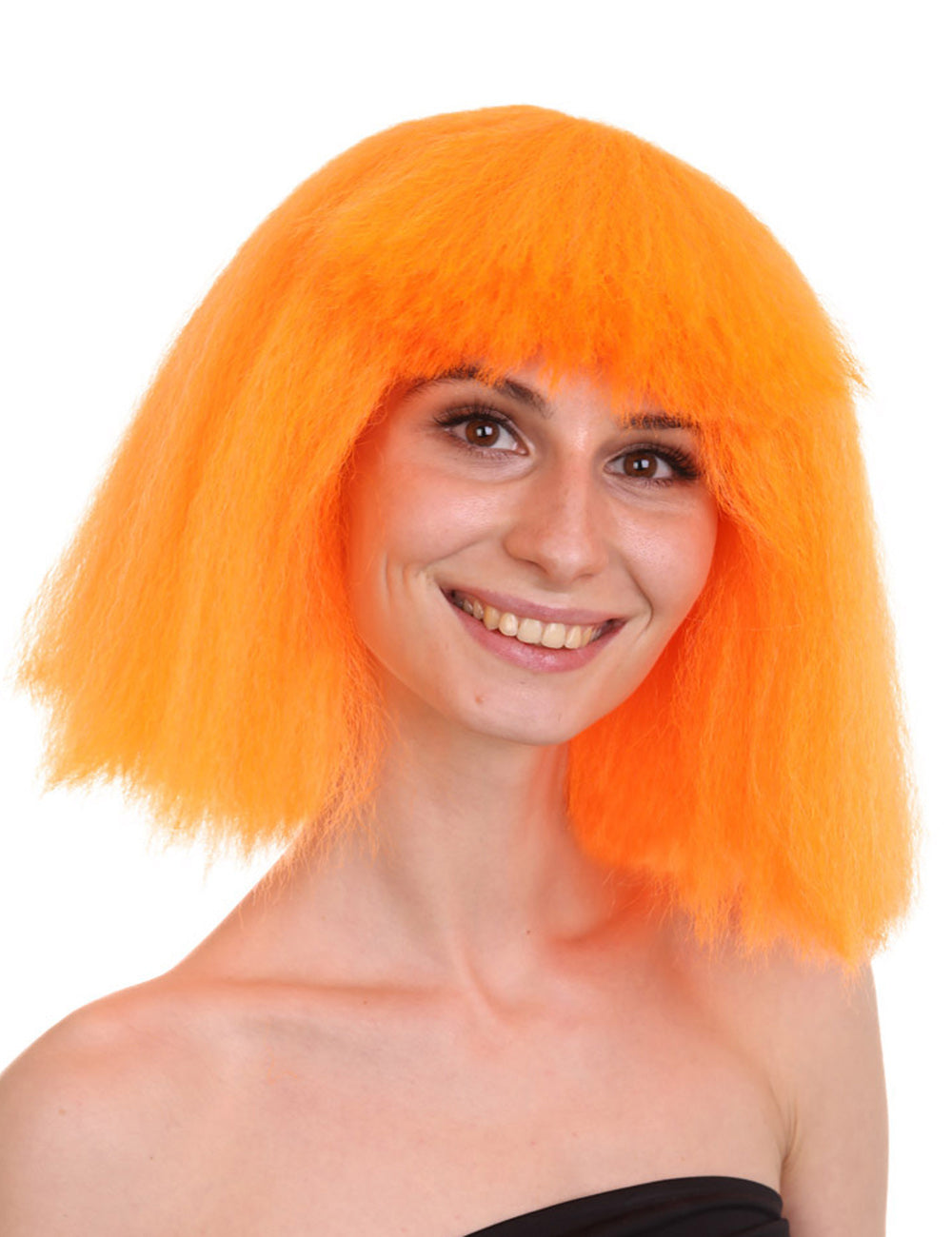 Wigs2you ハロウィンパーティープレミアムレディース H-1494 美しいルックを手に入れよう!ポップスターパンプキンオレンジウィッグ