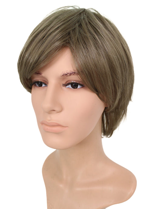 Wigs2you WM-031 メンズウィッグ | 簡単にボリュームアップ | 薄毛対策 に最適 | 耐熱商品 | ウィッグネット付き