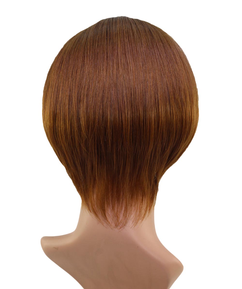 W-569,耐熱商品☆simple is bestスッキリとナチュラル さらさらボブ,ウィッグネット付き
