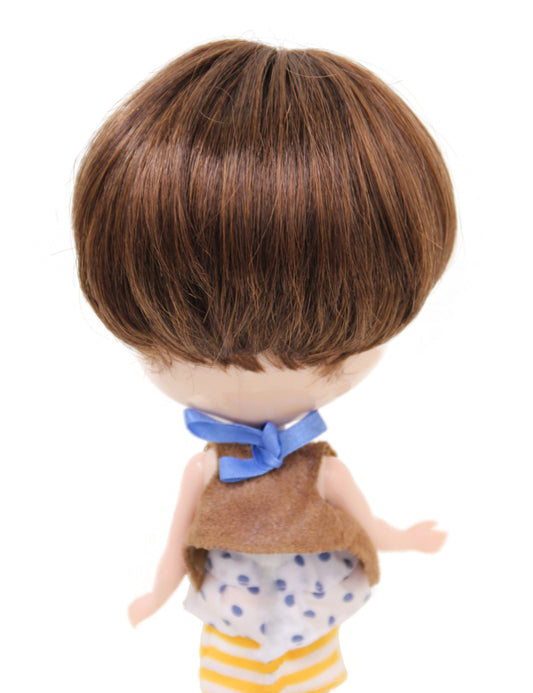 ショートラウンドカット 可愛らしいドールウィッグ B-176 ドールウィッグの完璧さを達成し、愛らしく忘れられないルックを創造する秘密を解き明かす