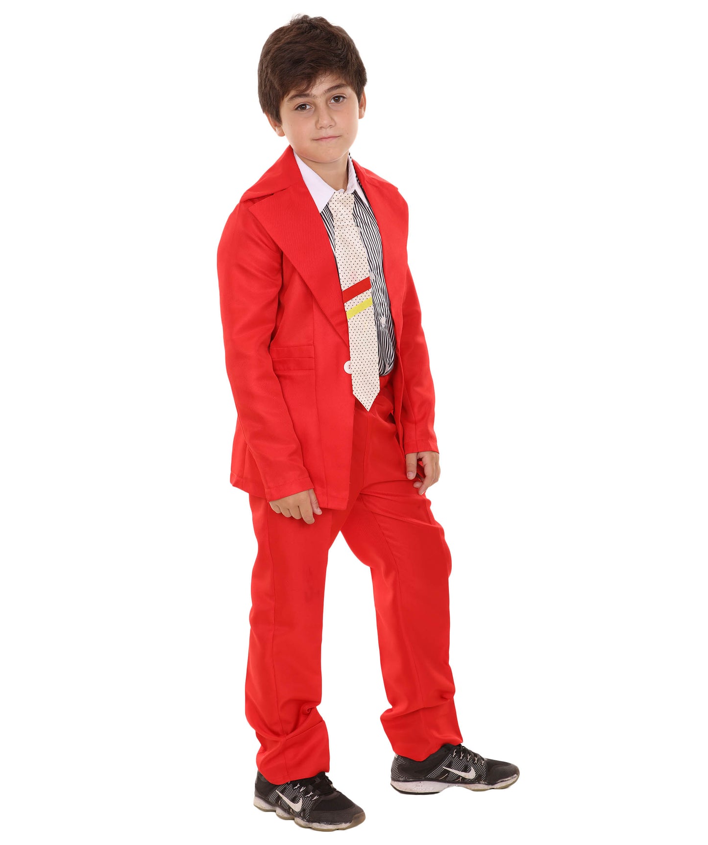 シンガー ボウイ JCP-028_4(Kids) コスプレコスチューム(子供用) レッド