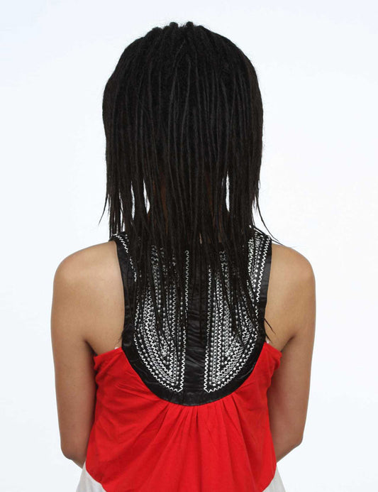 レディースファッション W-307 ライトブロンドドレッドロックとアフロウィッグ 合成繊維 パーティーに最適