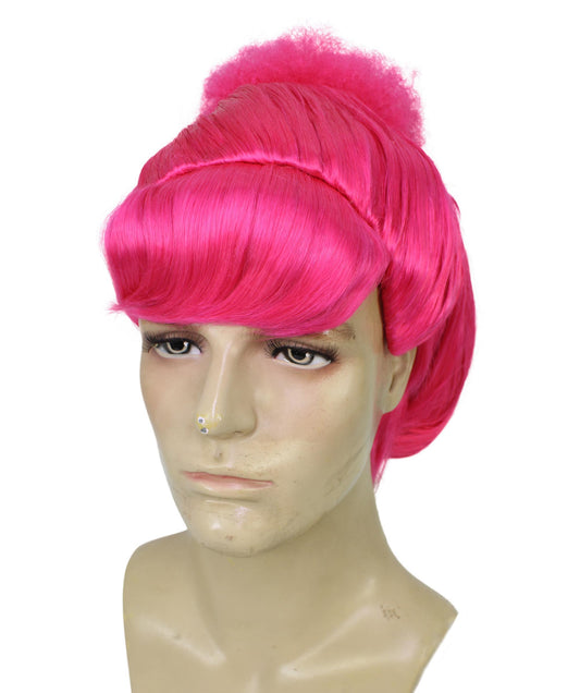 メンズ H-6174_8 ディッキー コスプレ レッド ウィッグ ハロウィンに最適 難燃性合成繊維