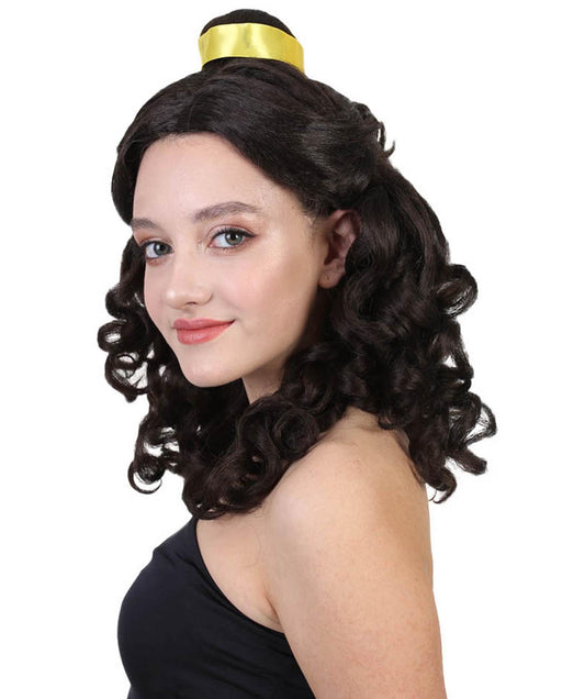 Wigs2you ハロウィンパーティープレミアムレディース H-1809 華やかに見える美女と野獣 ベル プレステージII