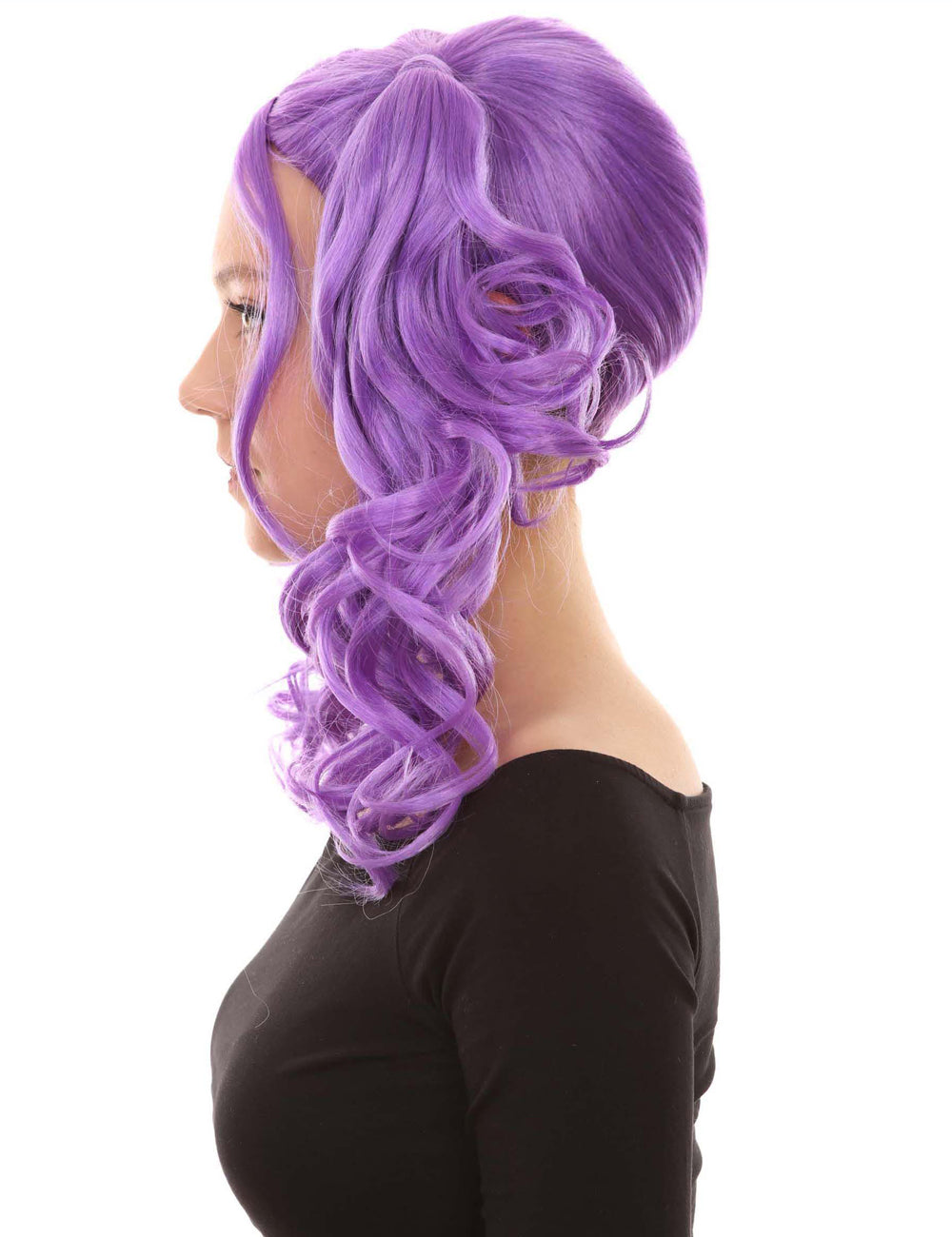 Wigs2you ハロウィンパーティー プレミアム レディース H-747 ドリー ピグテール ウィッグ ライラック色