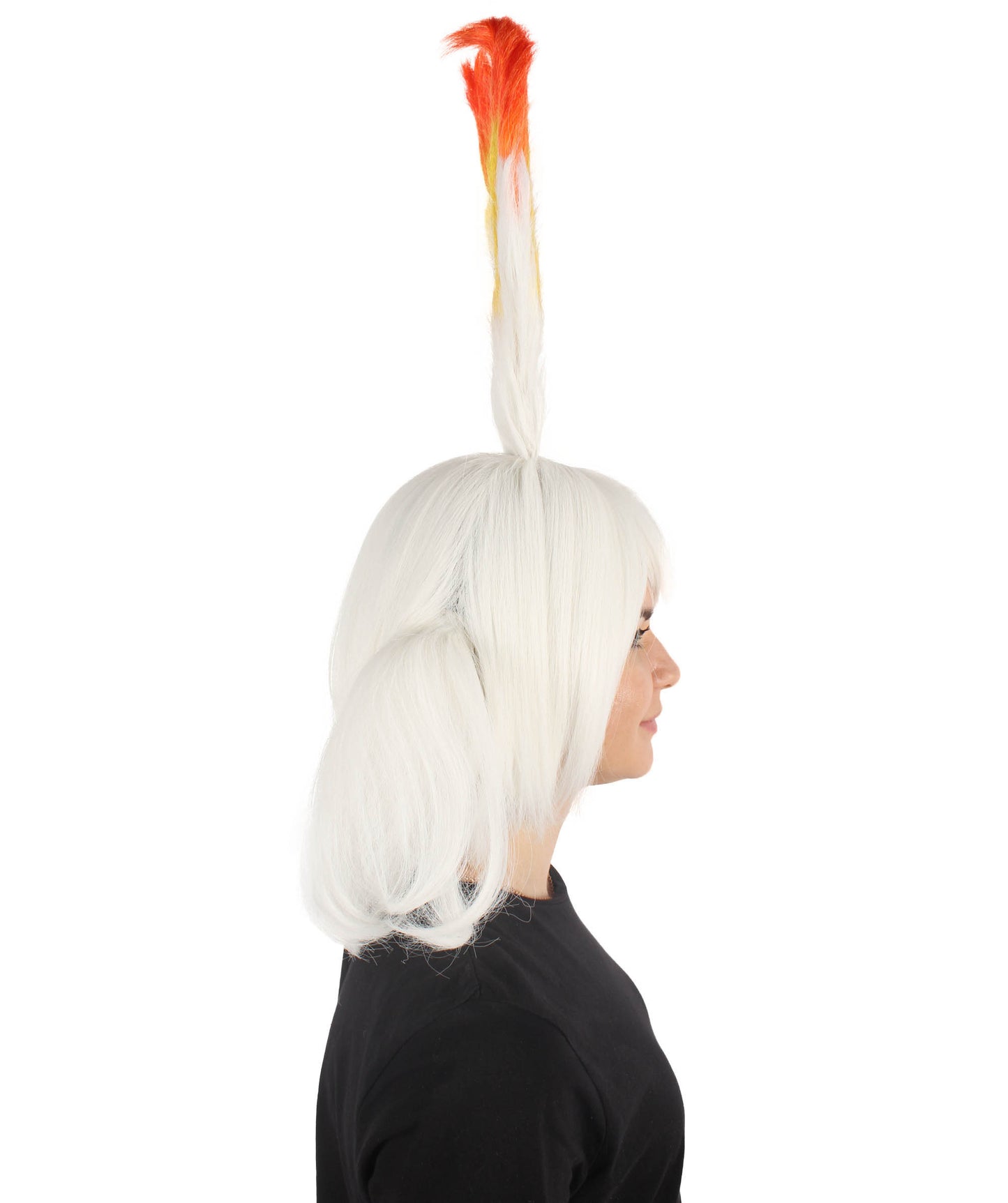 Wigs2you H-6916 女性用 架空の生き物キャッチャー アニメ風 炎のウサギウィッグ 難燃性合成繊維