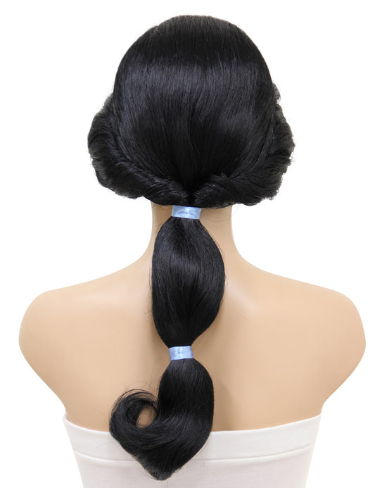 レディースファッション C-033 ロングウェービー C-ブラック コスプレ ヒートスタイルウィッグ