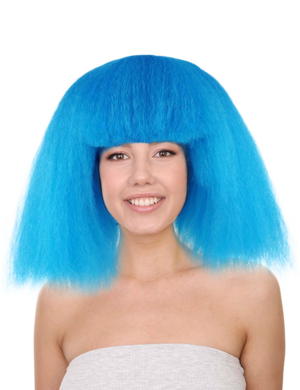 Wigs2you ハロウィンパーティープレミアムレディース H-1499 美しいルックを手に入れよう!ポップスターロイヤルブルーウィッグ