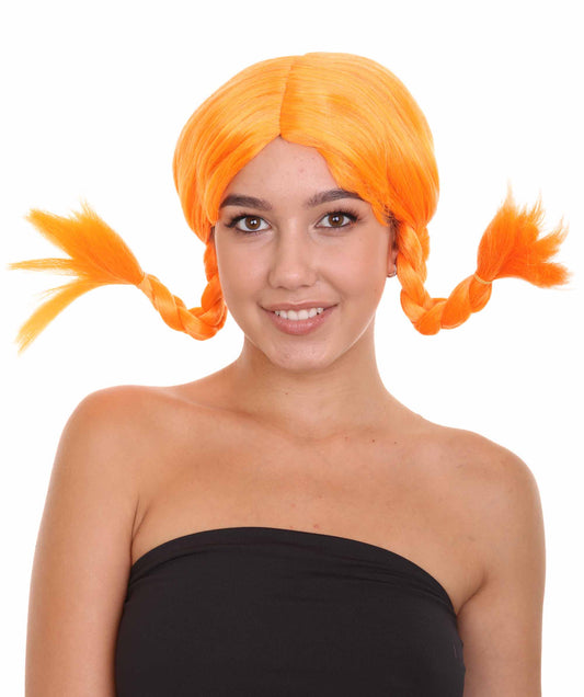 ハロウィンパーティープレミアム H-2659 ピッピウィッグ ソフト合成繊維 脱毛を超えて 女性のためのウィッグの力強い物語