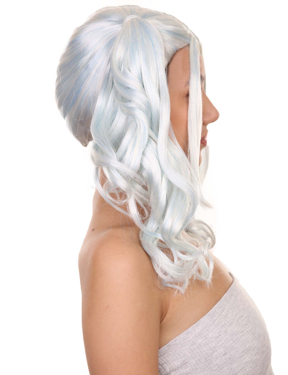 Wigs2you ハロウィンパーティー プレミアム レディース H-760 ドリー ピグテール ウィッグ スカイブルー色