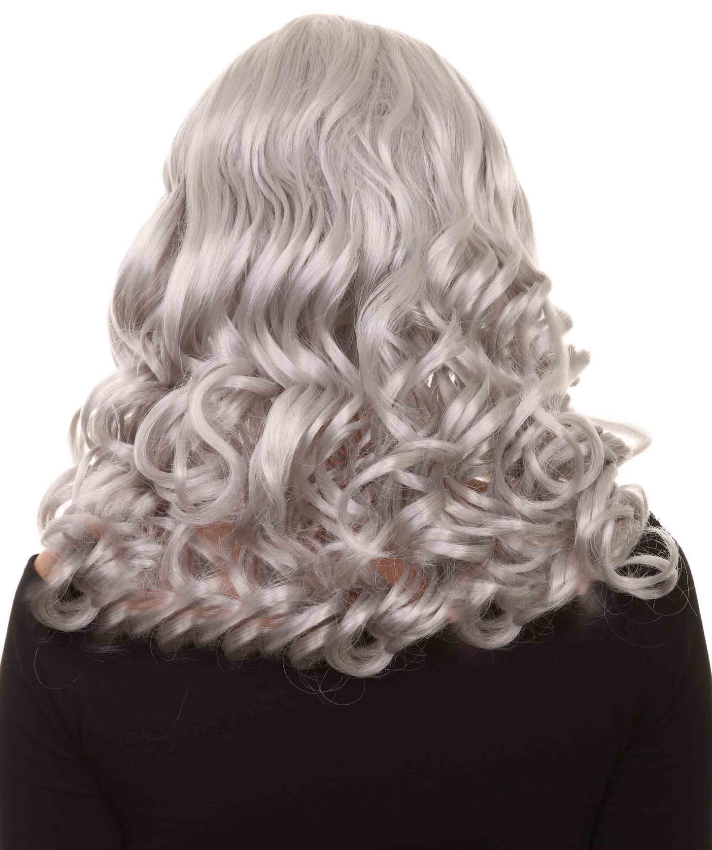 Wigs2you ハロウィンパーティープレミアムレディース H-1099 とても快適なアリスウィッグ 鏡の国のアリス グレー色
