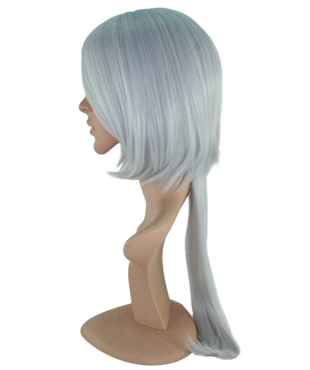 レディースファッション C-046 ロングストレート C-ブラック コスプレ ヒートスタイルウィッグ