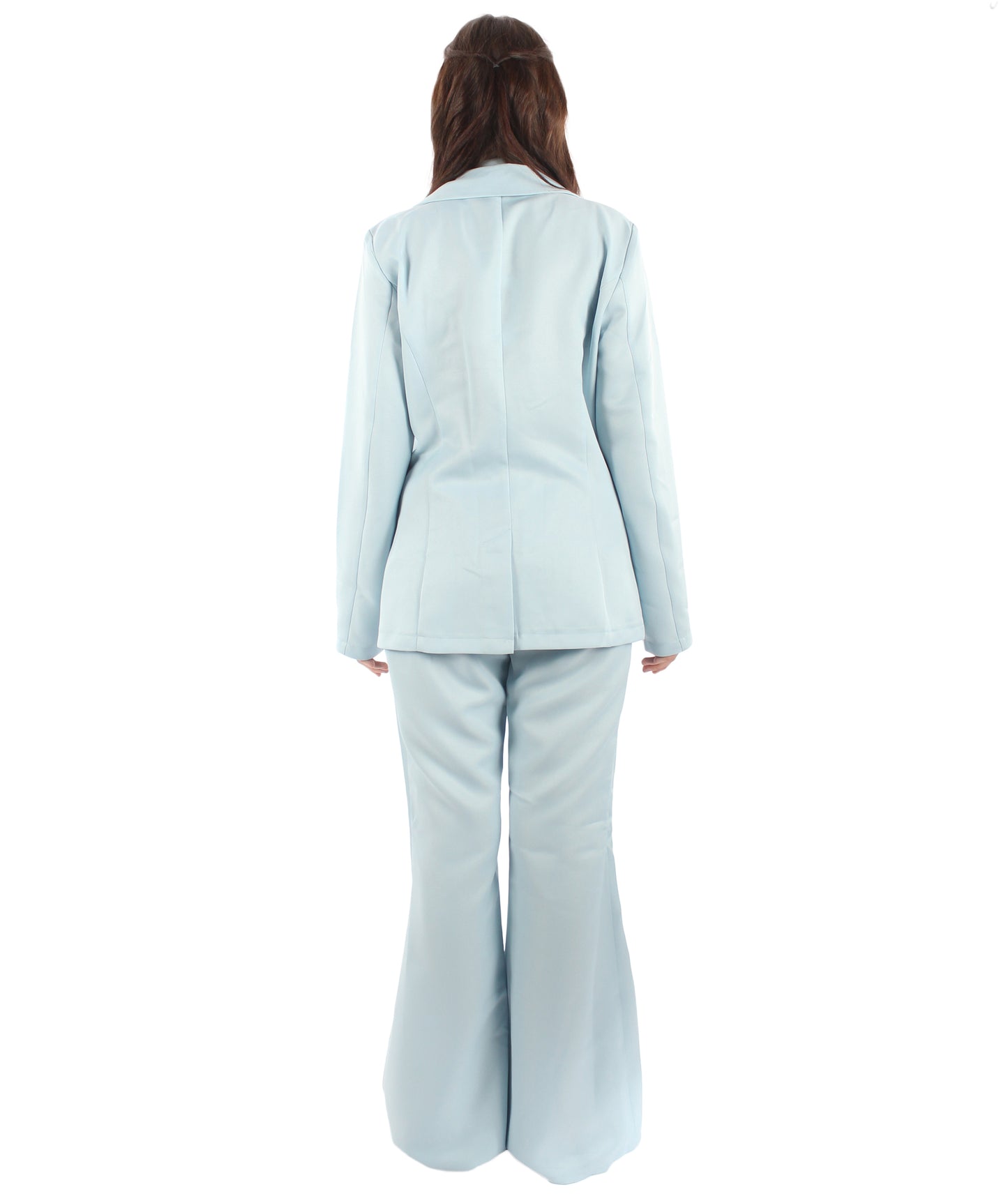 女性用 JCP-057 デラックス シンガー パーティー スーツ ライトブルー コスプレ コスチューム