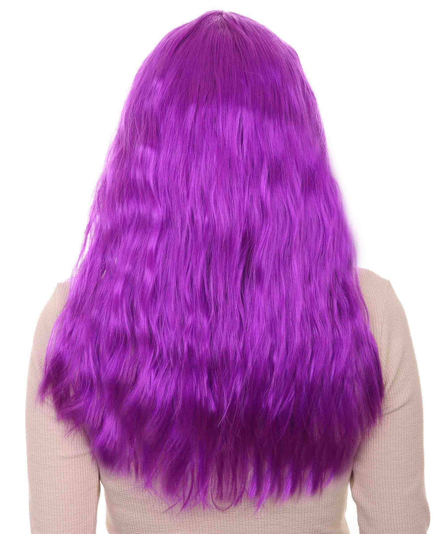 Wigs2you ハロウィンパーティープレミアムレディース H-1770 着け心地が良い とても快適 グラマラマ ネオンパープルウィッグ
