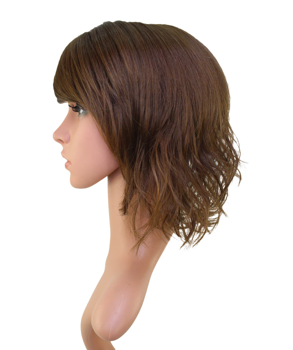 【Wigs2you】ウィッグ 耐熱 W-759 フルウィッグ ミディアム カール 高品質 ナチュラル 自然 かつら 女装 普段使い 医療用 簡単着用。