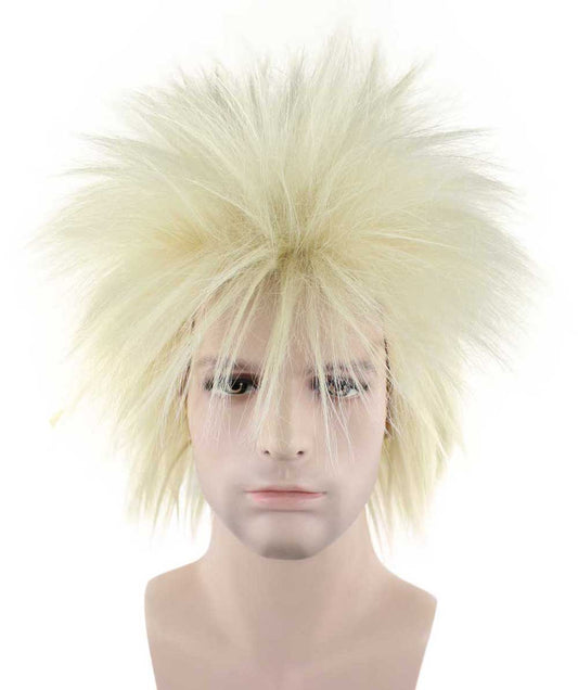 ハロウィンパーティ プレミアムユニセックス H-1700 ファンキーパンク ブラウンウィッグ