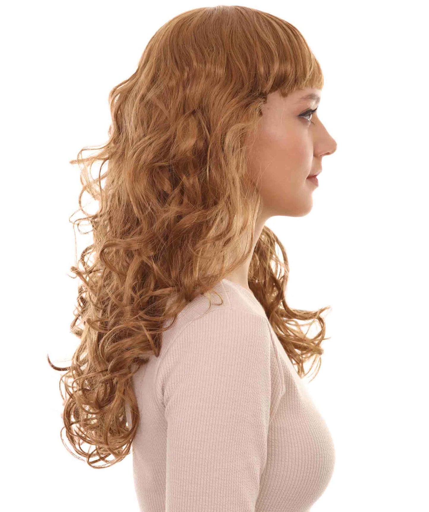 Wigs2you ハロウィン パーティー プレミアム H-835 バットマン 女性ジョーカー ウィッグ Lt ブラウン色