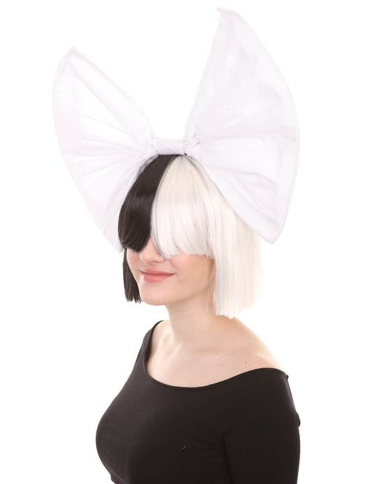 大人の婦人用ボブかつら|、ブラック、ピンク&青い有名人かつら|割増空気を通すCaplessなキャップH-517