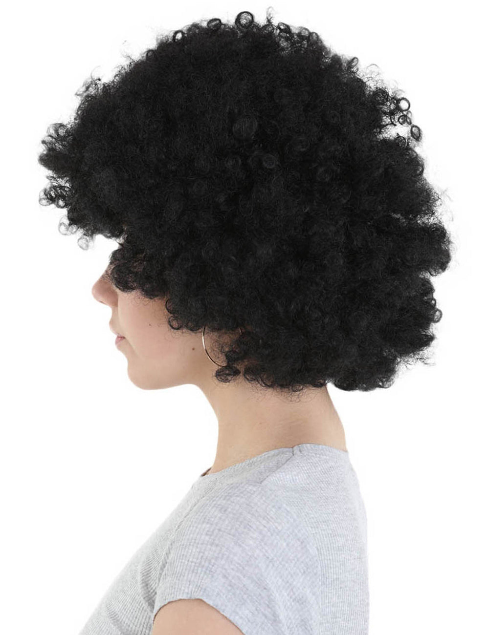 Wigs2you ハロウィンパーティー プレミアム レディース H-669 ブラック アフロ ウィッグ