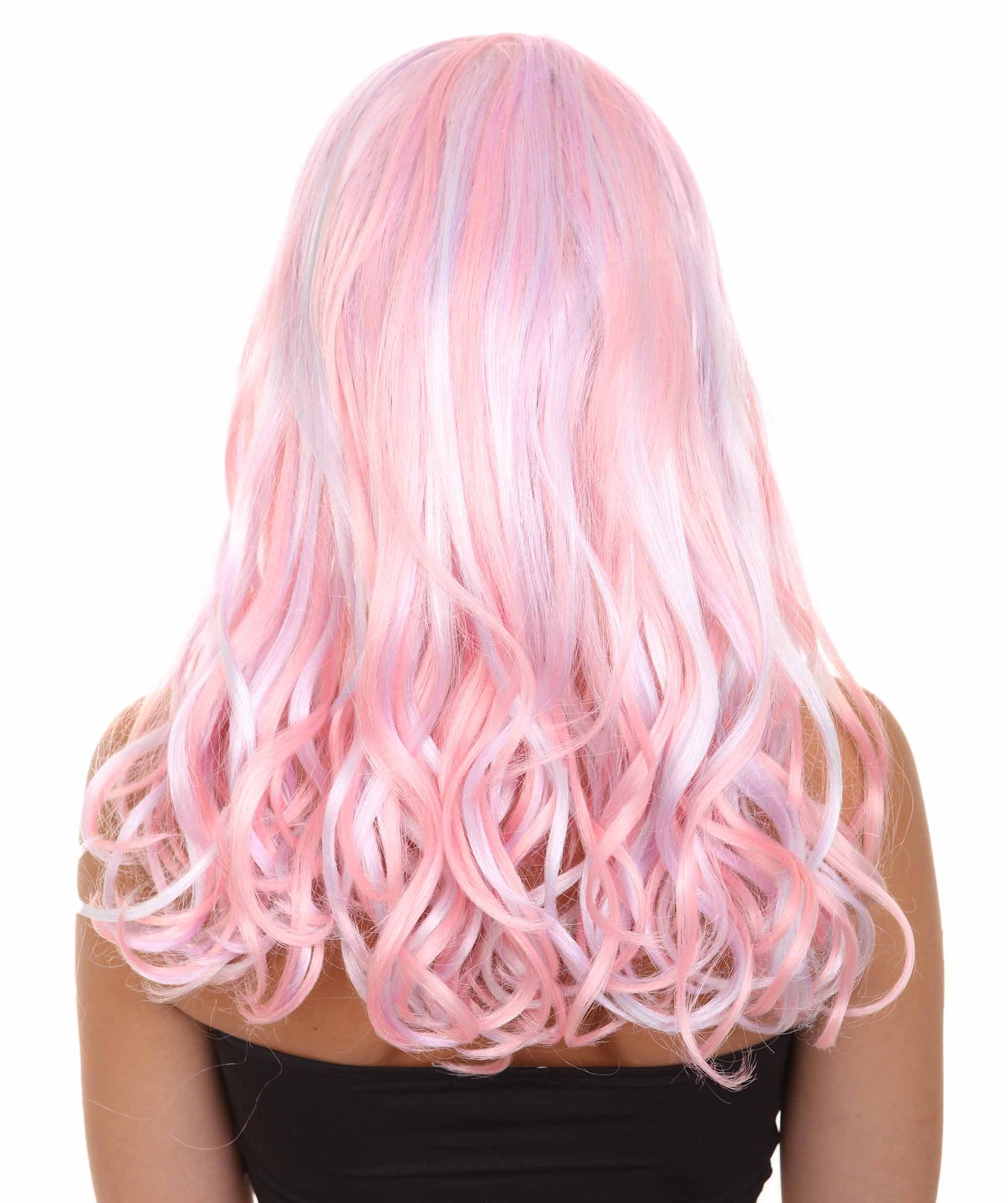 Wigs2you ハロウィンパーティ プレミアムレディース H-2052 着用しやすく とても快適 ピンクとパープルのオンブレウィッグ