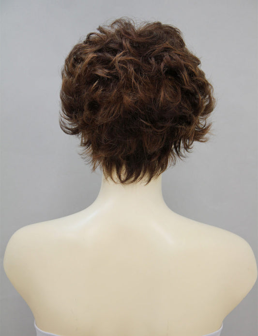 Mrs Styles 年齢 30-40 ショート Natural Radiance ウェービー ヒューマンヘア ミックス ウィッグ