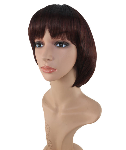 耐熱商品、ショートウィッグ、カワイさ満点ボブスタイル小顔効果抜群、アレンジ自由、ウィッグネット付き W-1020