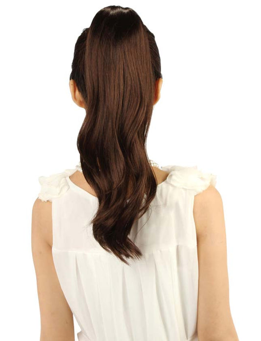 ポニーテール WS-5017★ナチュラルカールで48cmの長〜いポニーです★コームクリップデザインで装着簡単!