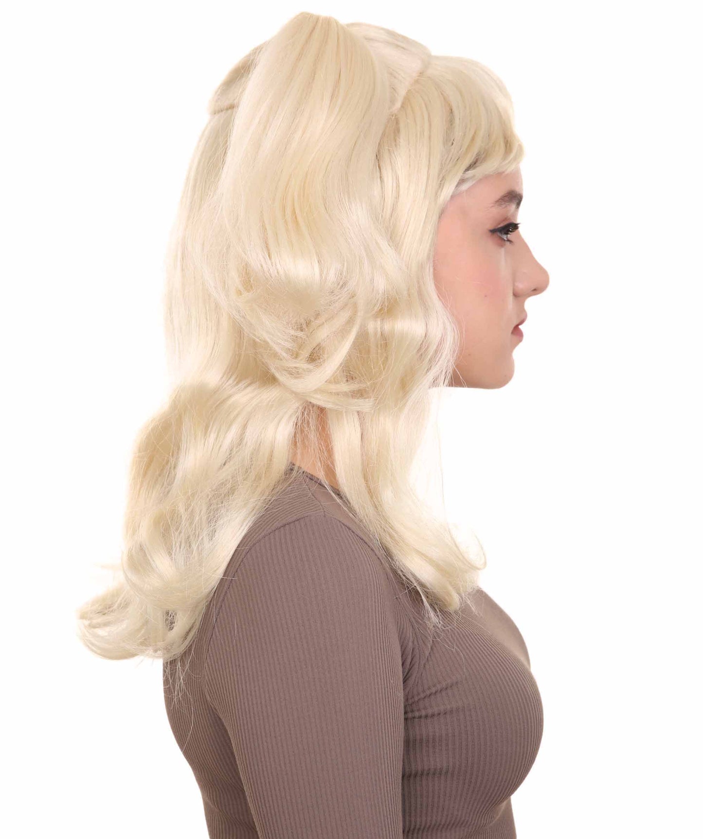 Wigs2you ハロウィンパーティー プレミアム レディース H-801 バナナエンジェルウィッグ Lt ブロンドカラー