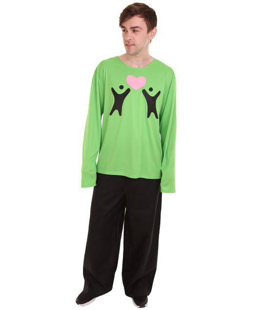 大人向け男性用 JCO-171_8 バレンタインデー フォーリンラブ ロングスリーブ ライム コスプレ コスチューム