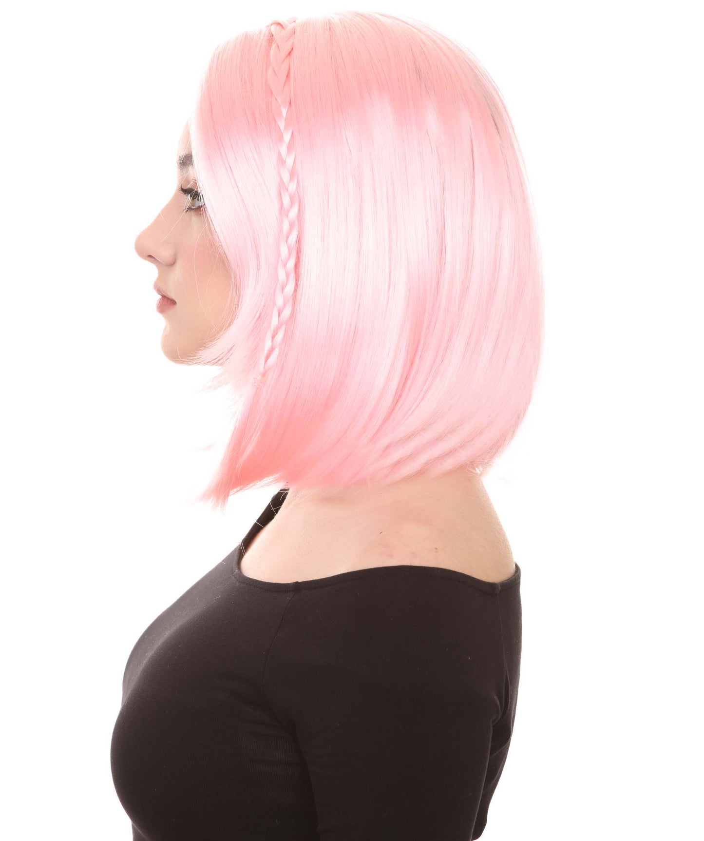 Wigs2you ハロウィンパーティープレミアム レディース H-904 スワンプクイーンウィッグ ソフトピンク色
