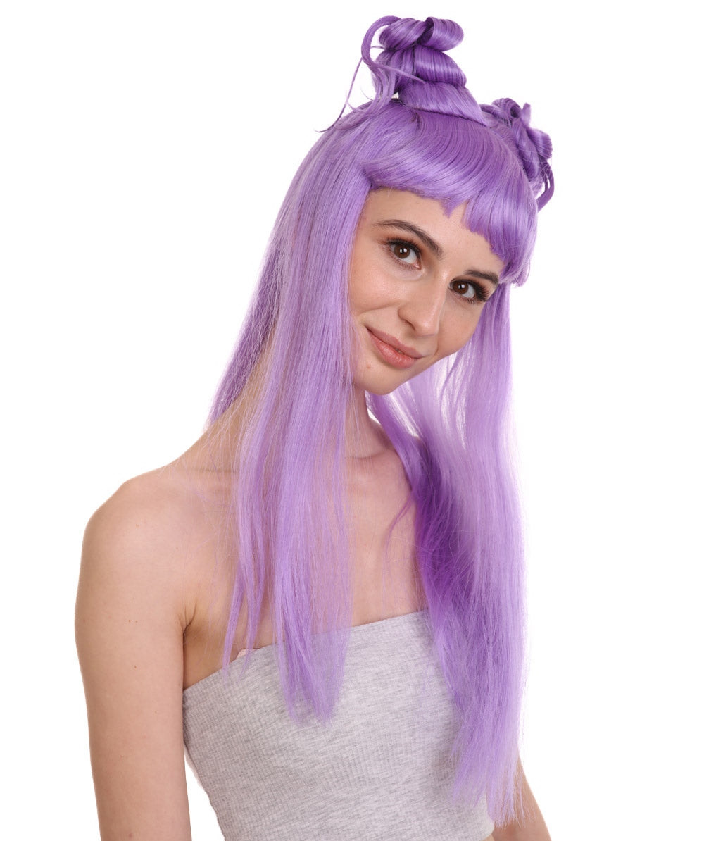 Wigs2you ハロウィン パーティー プレミアム レディース H-1206 快適なフィット感のライラック アジアン プリンセス ウィッグ