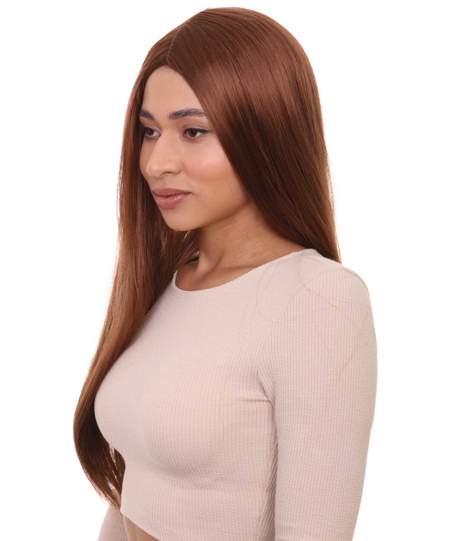 Wigs2you ハロウィンパーティープレミアム H-876 悪の花嫁 II 女性ウィッグ オーバーンブラウン
