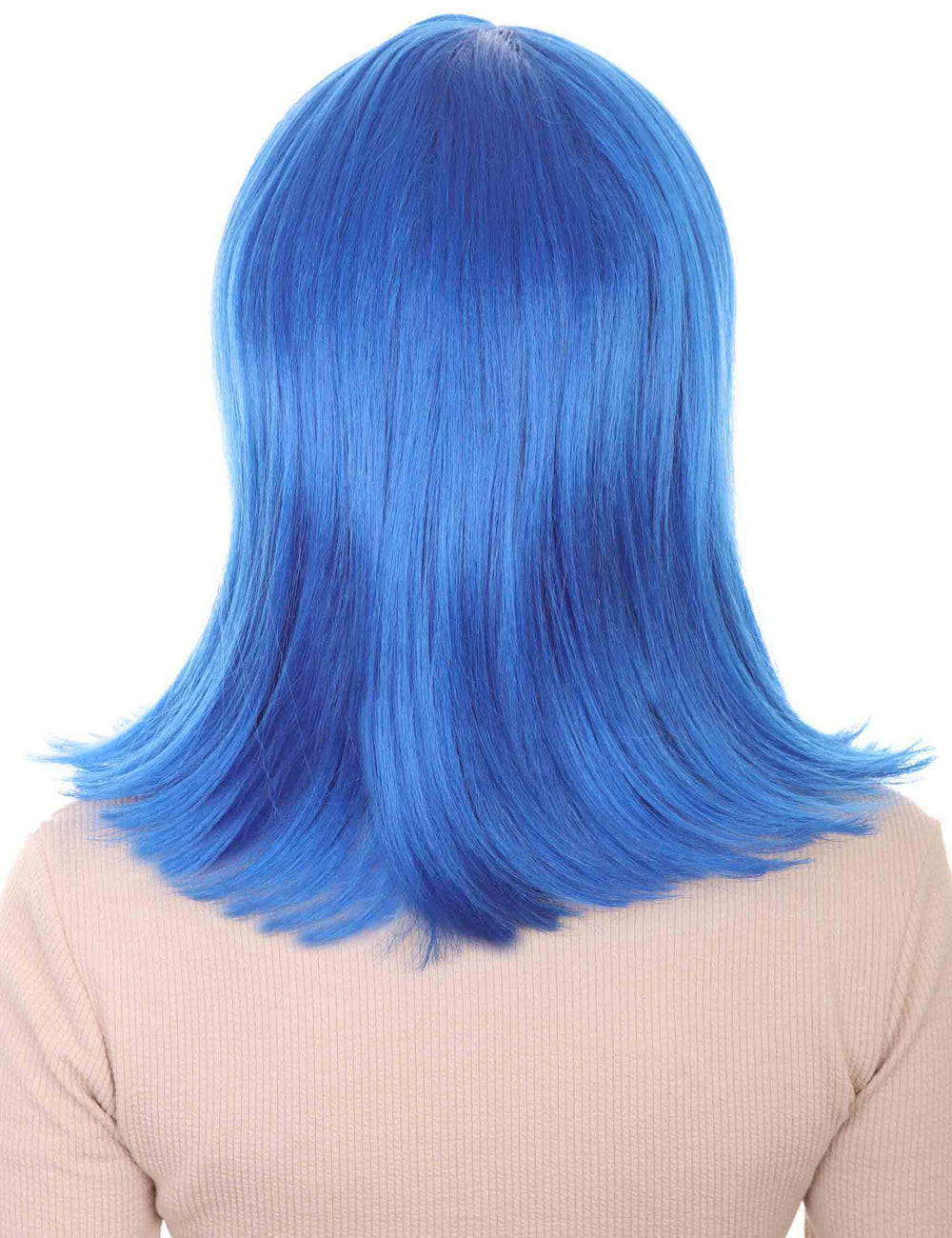 Wigs2you ハロウィン パーティー プレミアム レディース H-1378 着けやすい 快適なフィット感 ロングボブ ダークブルー ウィッグ
