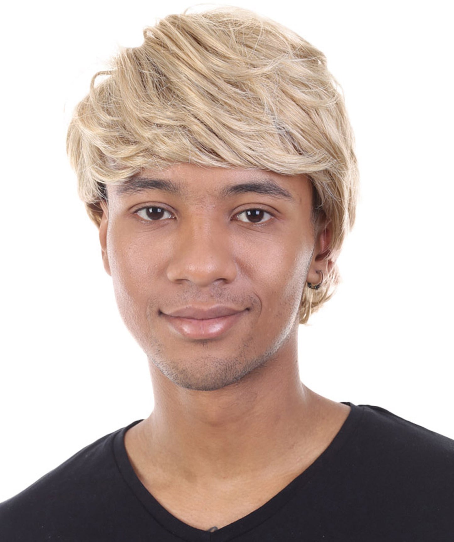 Wigs2you ハロウィン パーティー プレミアム メンズ H-2118 非常に快適なコスプレウィッグ アナと雪の女王 クリストフ 当社のコスプレウィッグ範囲で現実を超越