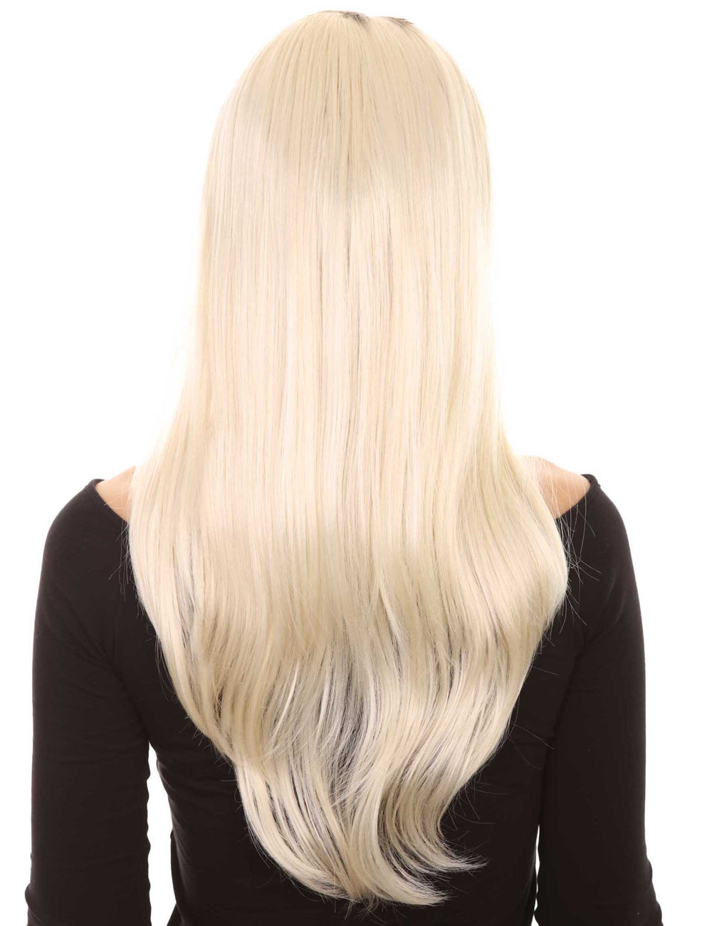 Wigs2you ハロウィンパーティー プレミアム レディース H-681 ブロンド ダークルーツ ウィッグ