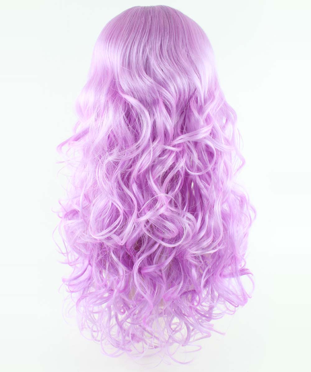 Wigs2you ハロウィン パーティー プレミアム H-823 バットマン 女性ジョーカー ウィッグ パープル色