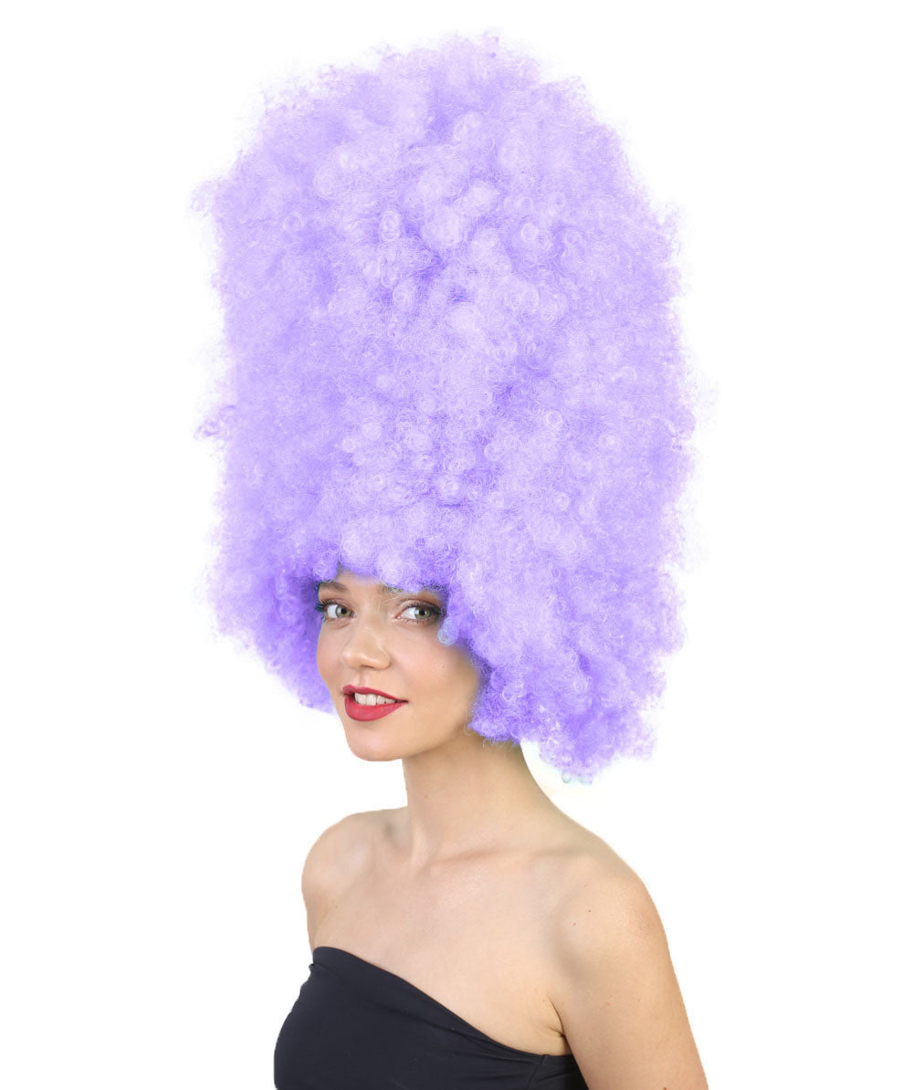 Wigs2youハロウィンパーティープレミアムレディースH-2008 着けやすい 非常に快適 スーパーサイズジャンボライラックアフロウィッグ