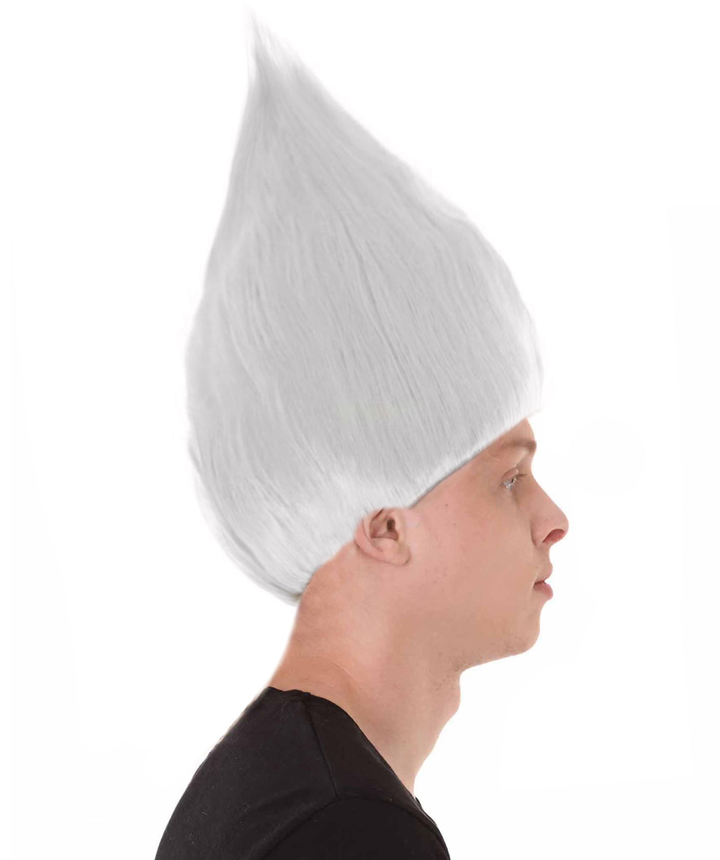 Wigs2you ハロウィンパーティープレミアム メンズ H-631 トロールズウィッグ ホワイトカラー