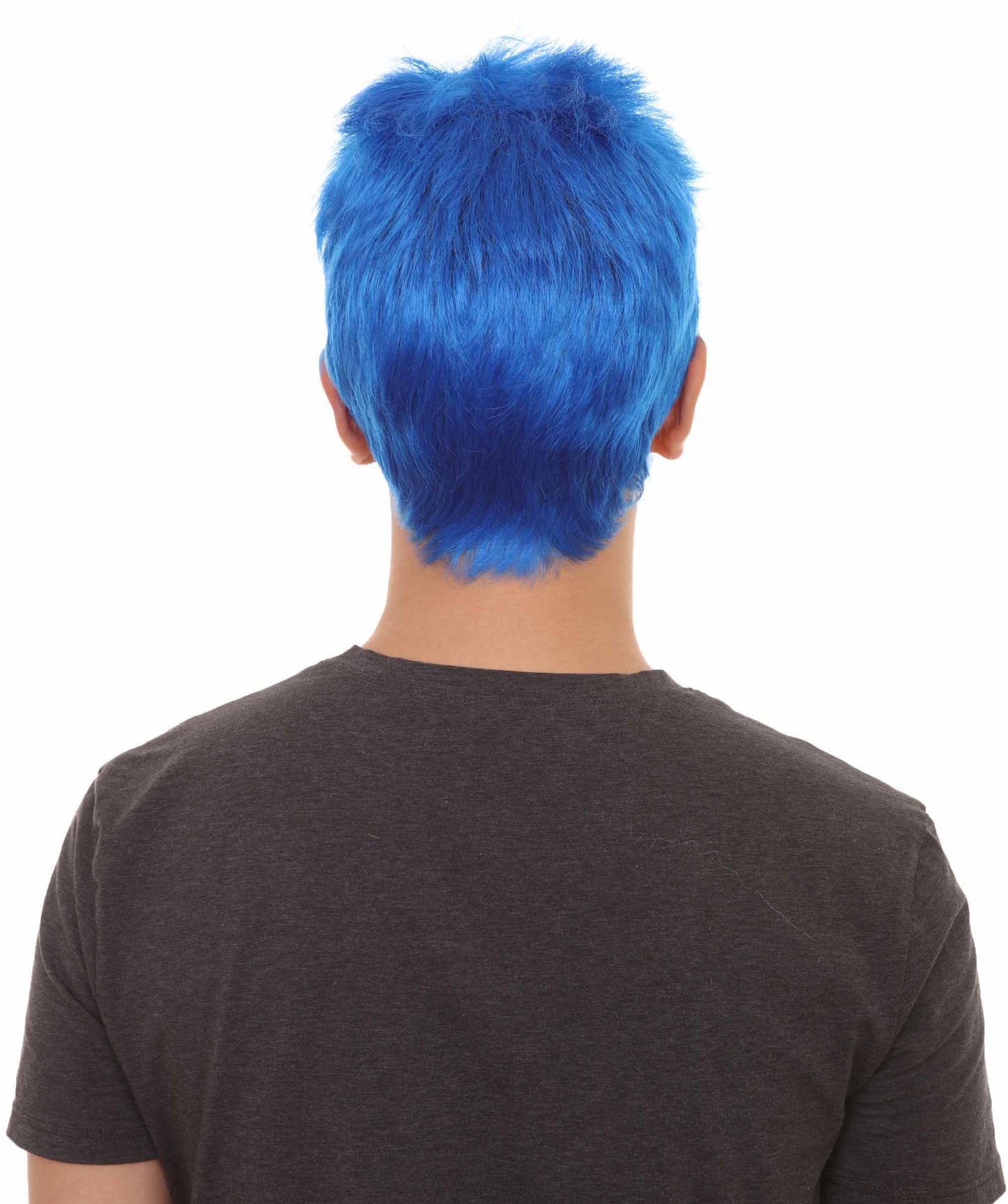 男性 ファンシーブルーウィッグ H-2293 コレクション プレミアム 通気性のあるキャプレスキャップ