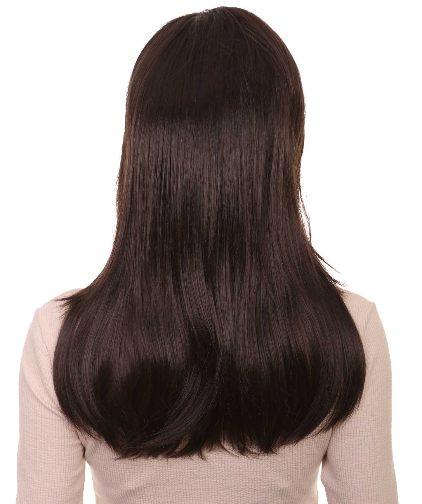 Wigs2you ハロウィン パーティー プレミアム レディース H-1067 とても快適なグラマー グリーン ウィッグ ダークブラウン色