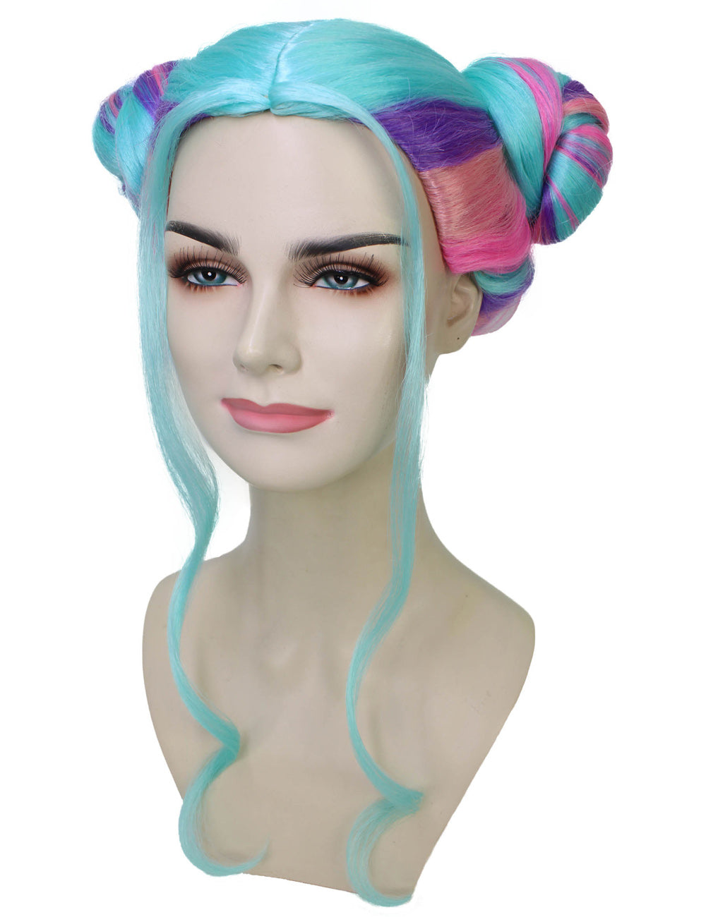 Wigs2you ハロウィンパーティ プレミアムレディース Cardi B カラフルバンズウィッグ H-5734