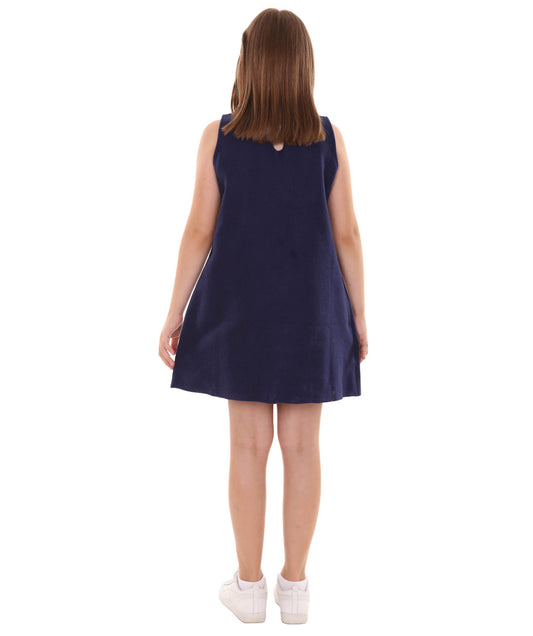 水瓶座 パーティーコスチューム 子供用ガール 12 JCO-261(Kids) 星座のトロール ドレス ブルー ハロウィン コスチューム