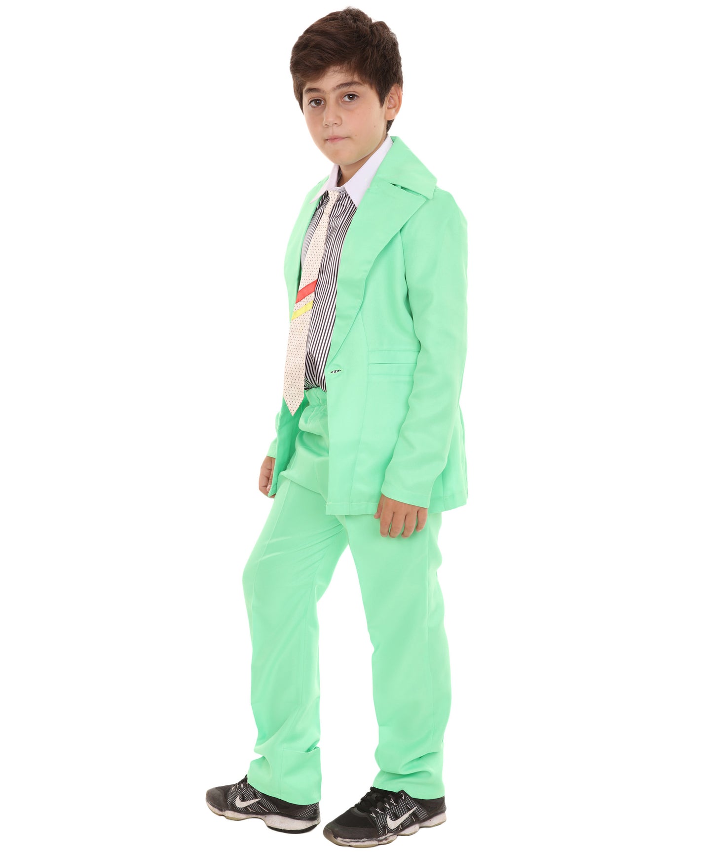 シンガー ボウイ JCP-028_2(Kids) コスプレコスチューム(子供用) ライトグリーン