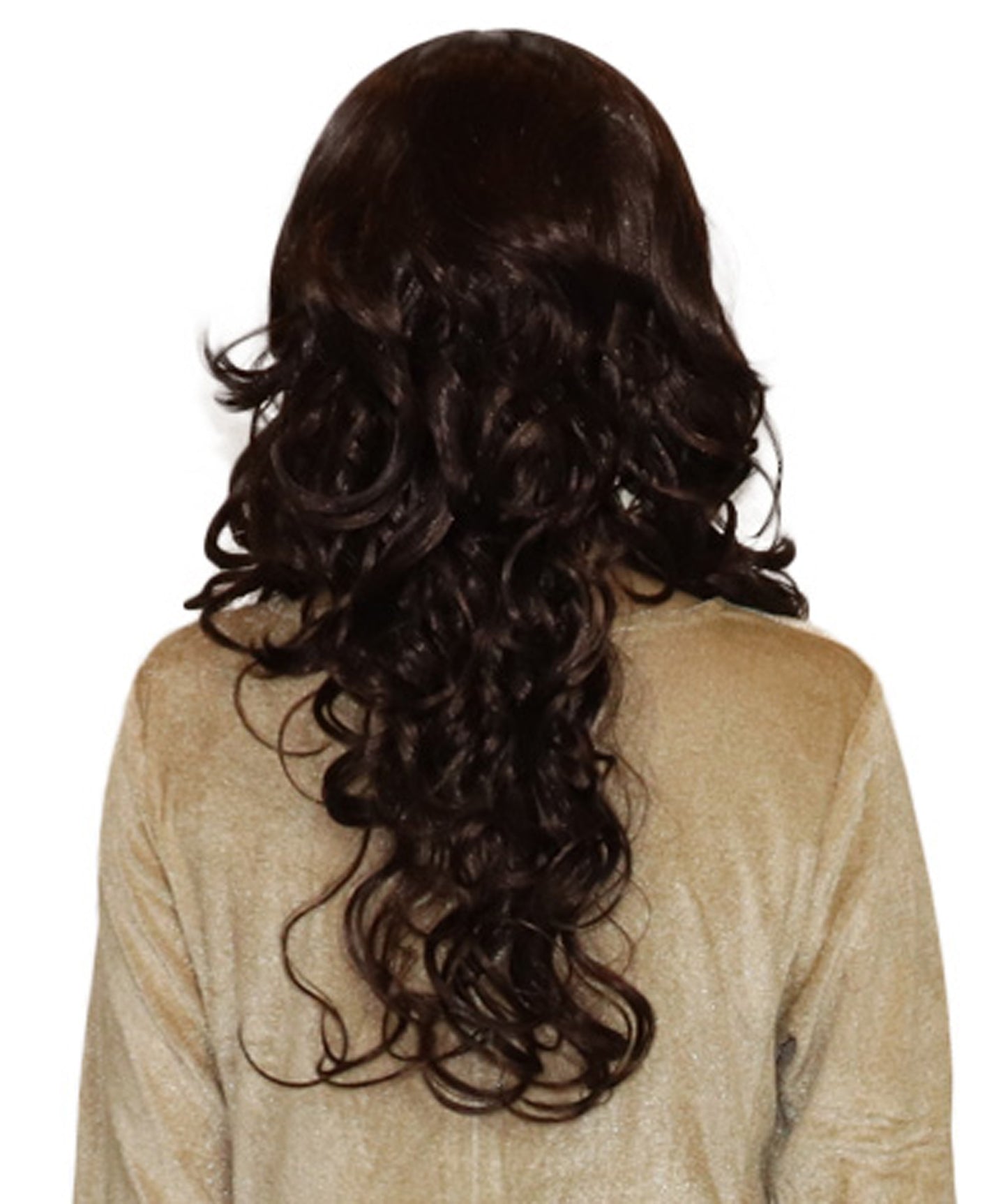 Wigs2you ハロウィンパーティープレミアム レディース H-654 モデルウィッグ ダークブラウン
