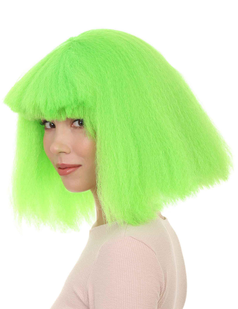 Wigs2you ハロウィンパーティープレミアムレディース H-1497 美しいルックを手に入れよう!ポップスターライムウィッグ