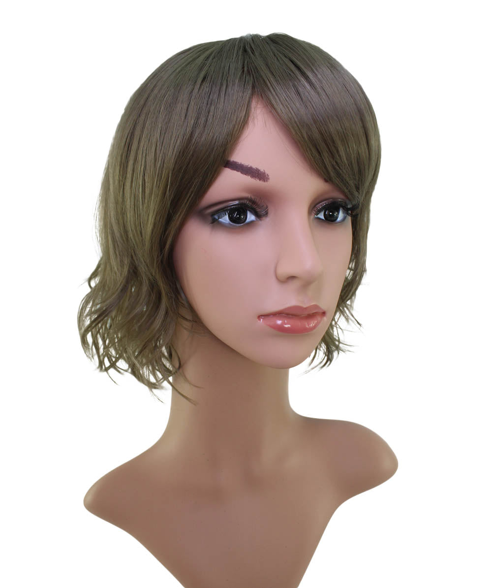 【Wigs2you】ウィッグ 耐熱 W-759 フルウィッグ ミディアム カール 高品質 ナチュラル 自然 かつら 女装 普段使い 医療用 簡単着用。